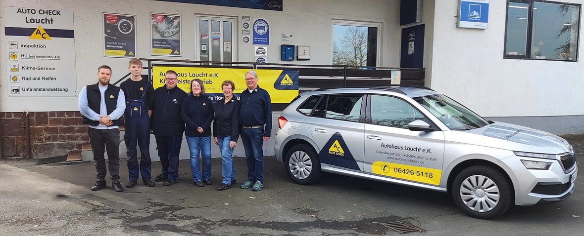 Bild mit Team von Autohaus Laucht